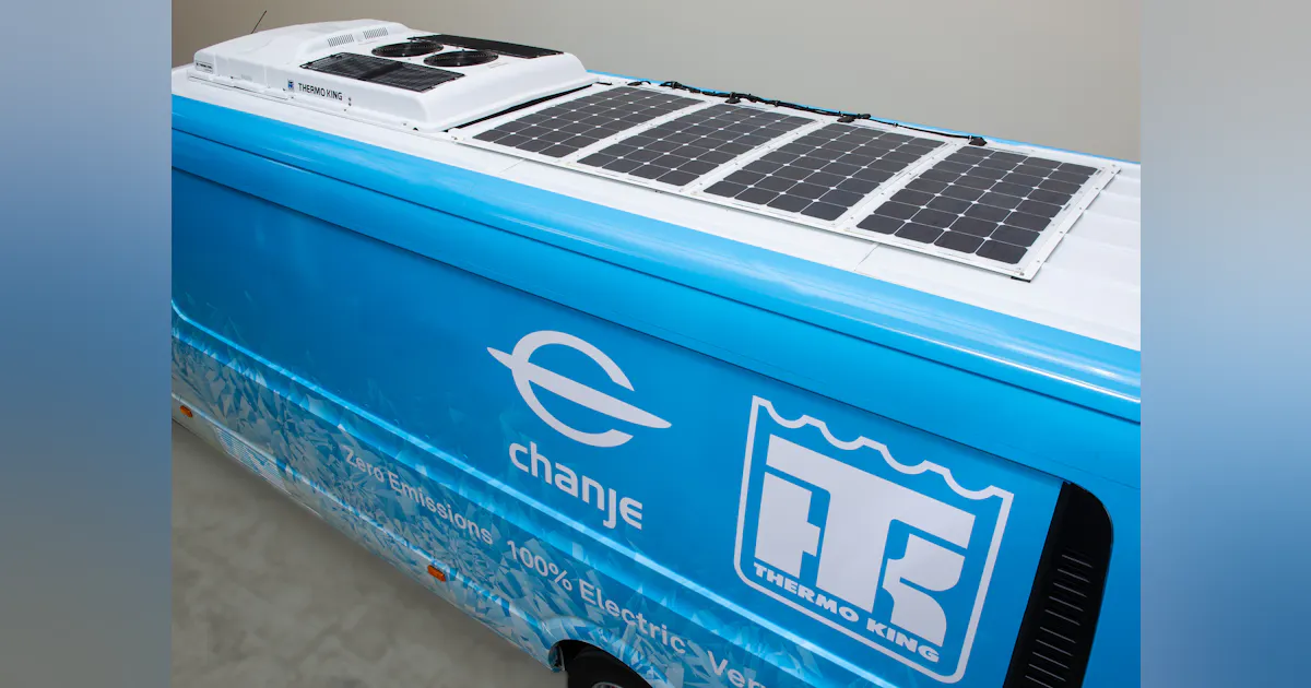 Thermo King partners with Chanje to design all-electric van | Fleet ...