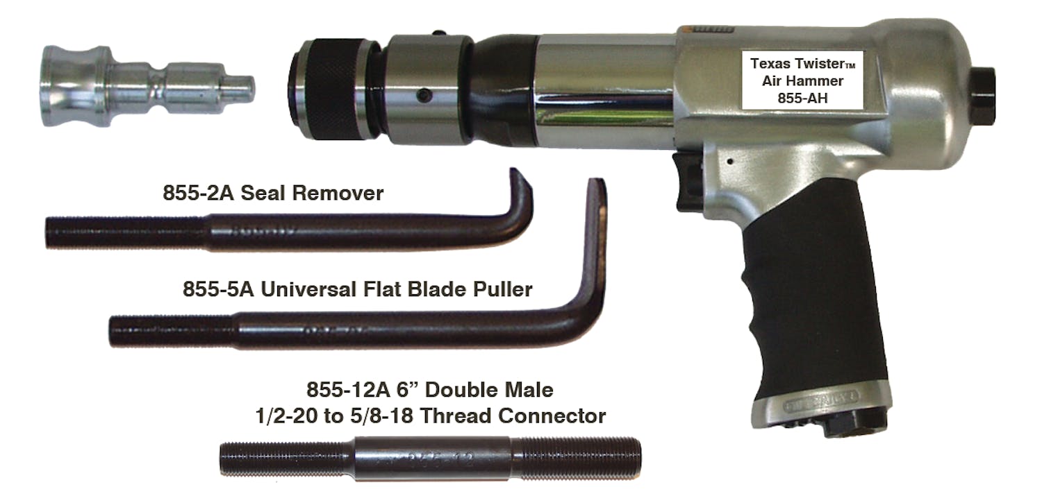 Texas Twister Bidirectional Air Hammer Starter Kit, No. LT855AHSK