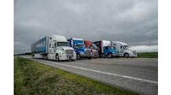 ZF Fleet Forum ride and drive demonstration vehicles.