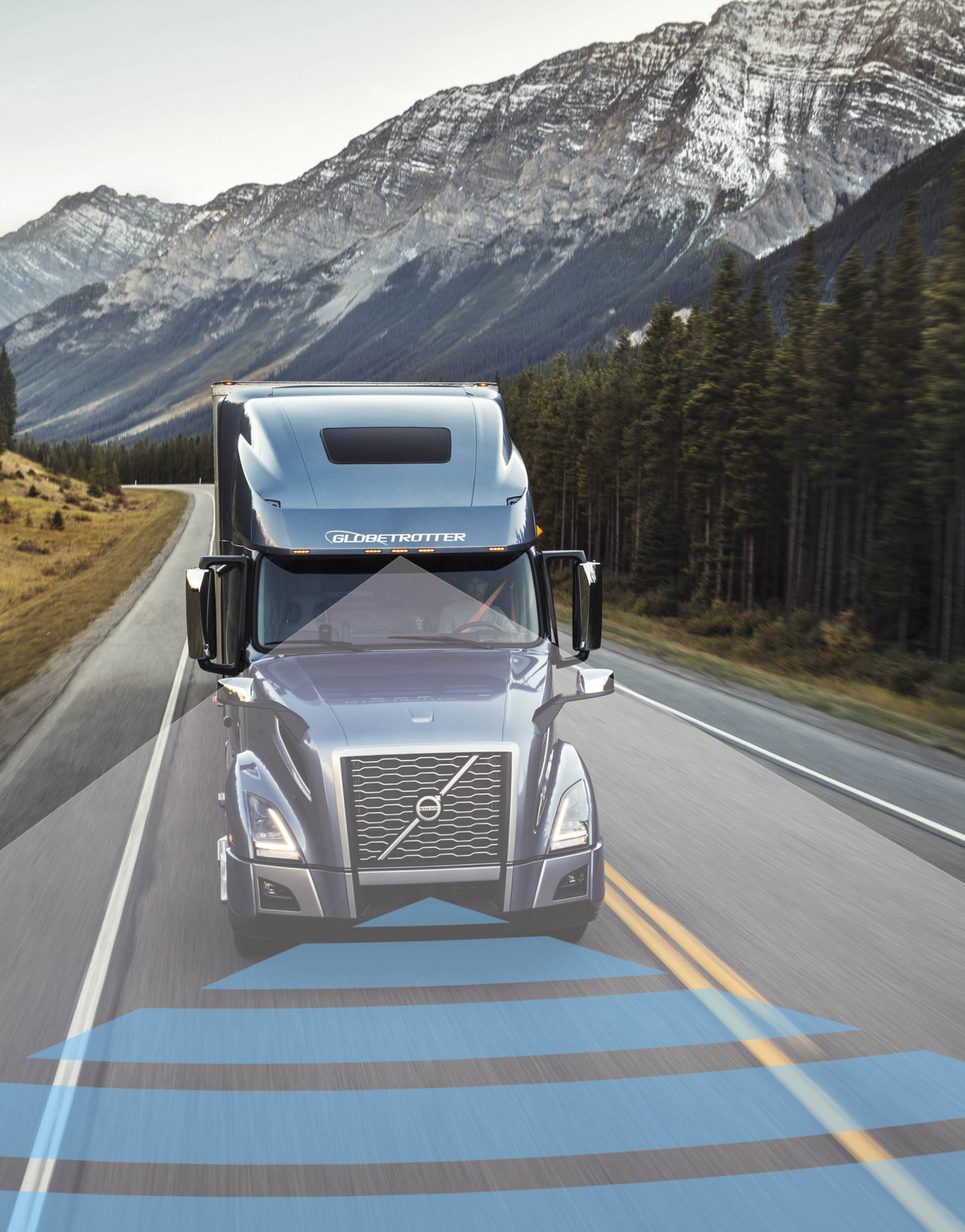 Volvo Active Driver Assist 2.0 is a comprehensive, camera- and radar-based collision mitigation system and is now standard equipment on the new Volvo VNR and VNL series, and an option on the VNX model.