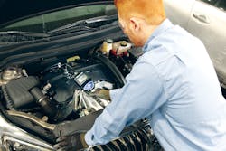 A fluid management system can help fleets keep fluid inventory in check and help technicians dispense precise amounts of fluids. A fluid management system can help fleets keep fluid inventory in check and help technicians dispense precise amounts of fluids.