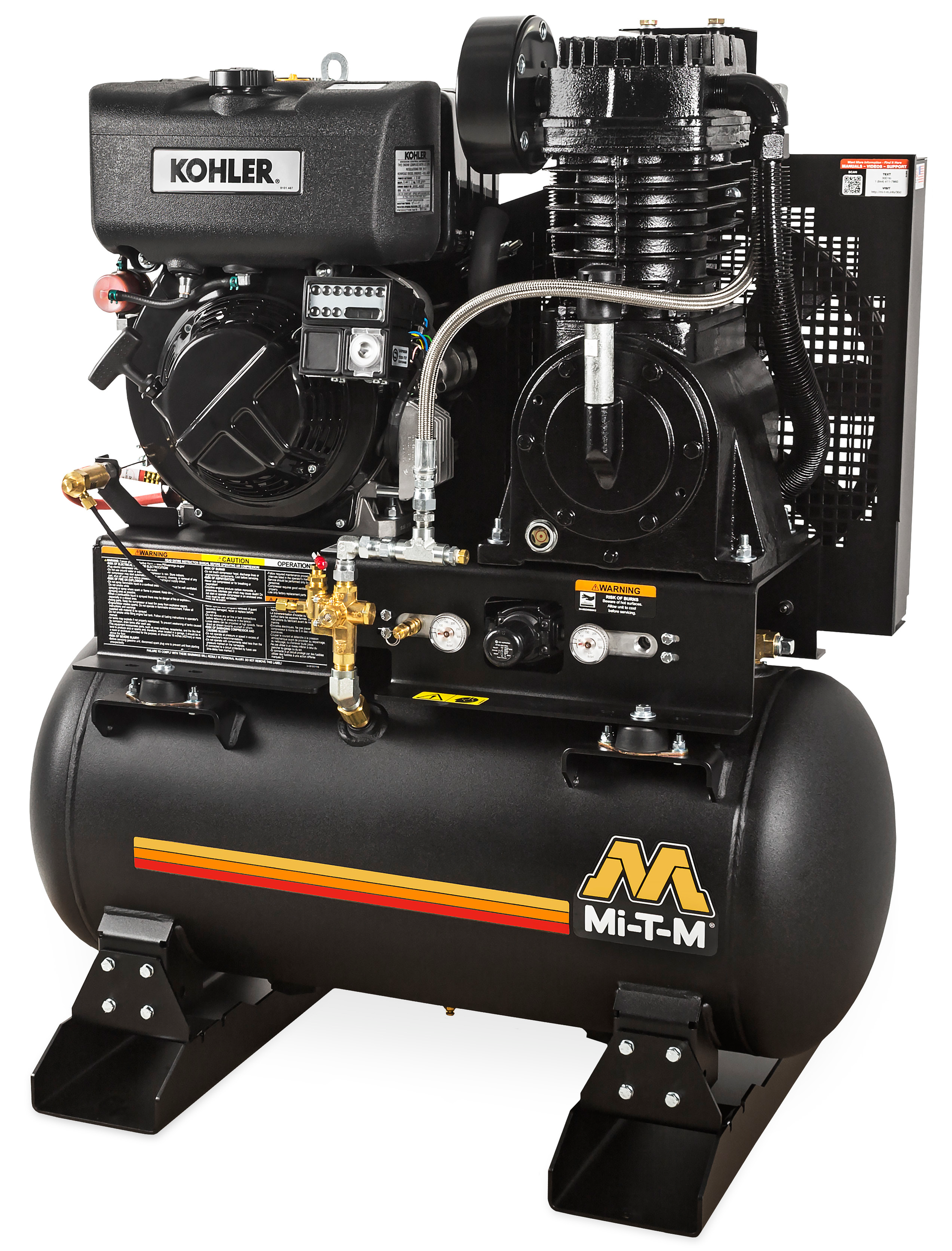 Mi T M Diesel 30 Gal Air Compressor
