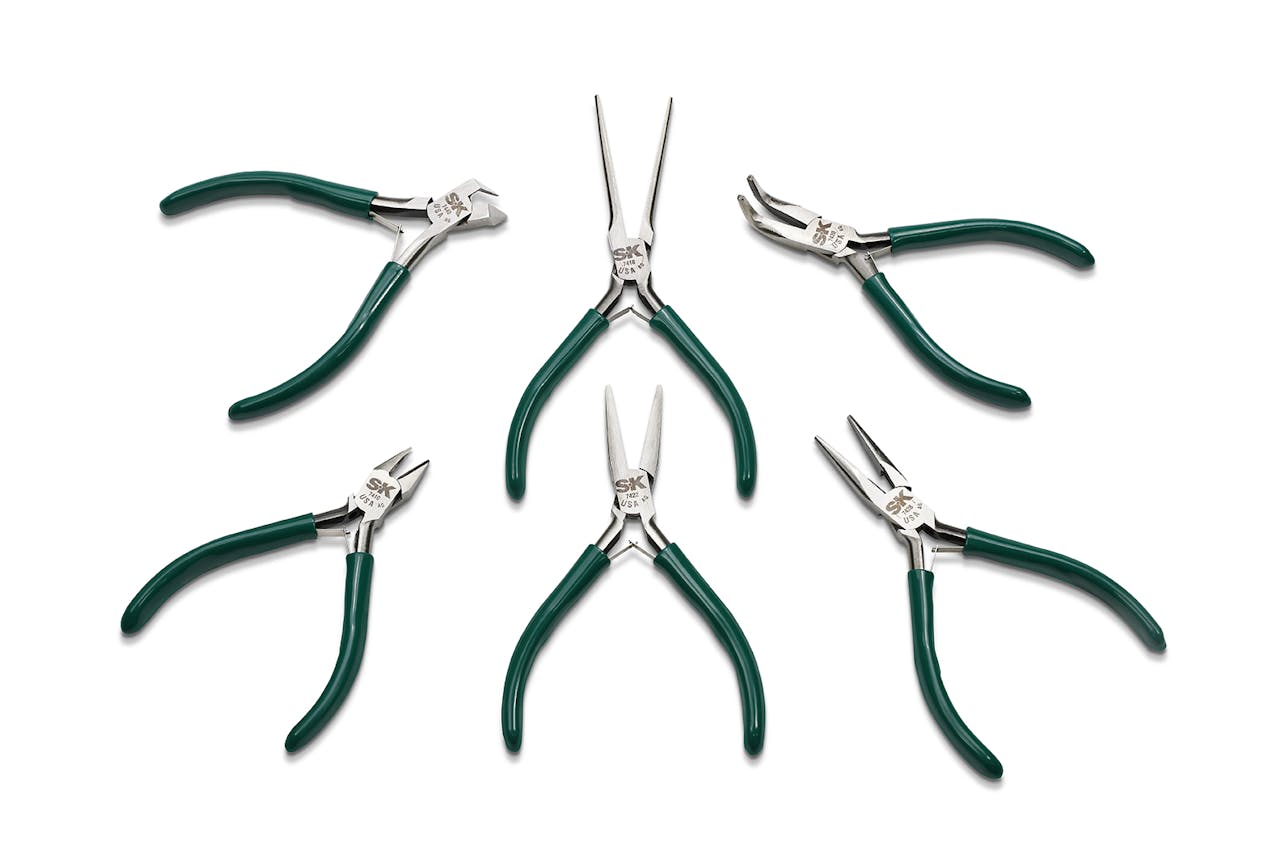 6pc Precision Pliers Set Fleet Maintenance