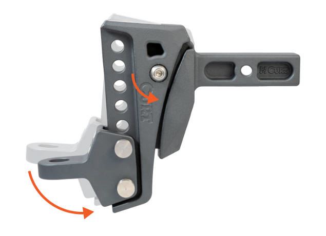 Curt Rebellion Xd Cushion Trailer Hitch 45949