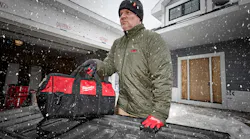 Milwaukee Tool’s M12 Heated Axis Jacket in olive green—Model 203 OG.