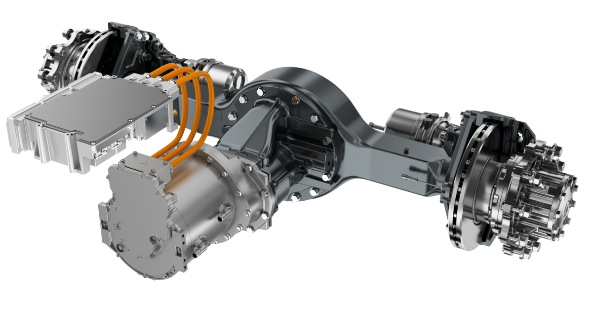 Dana's eS6200r e-Drive axle with a TM4 Sumo motor-inverter system has been optimized for the Canadian market.