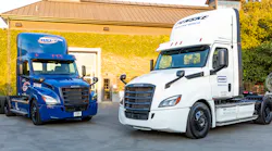 Freightliner Innovation Fleet eCascadias