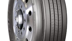 Cooper Tire’s PRO Series LHS steer tire features Energy Conservation Optimization (ECO) technology that combines tire design, compounding, and construction to provide an ultra-low rolling resistance tire that both exceeds SmartWay standard requirements by 15 percent and meets the EPA’s greenhouse gas (GHG) emissions requirements set for 2021. Cooper Tire’s PRO Series LHS steer tire features Energy Conservation Optimization (ECO) technology that combines tire design, compounding, and construction to provide an ultra-low rolling resistance tire that both exceeds SmartWay standard requirements by 15 percent and meets the EPA’s greenhouse gas (GHG) emissions requirements set for 2021.