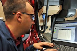 The process for diagnosing brake systems on electric vehicles will require the increased use of diagnostic software to determine system issues. The process for diagnosing brake systems on electric vehicles will require the increased use of diagnostic software to determine system issues.