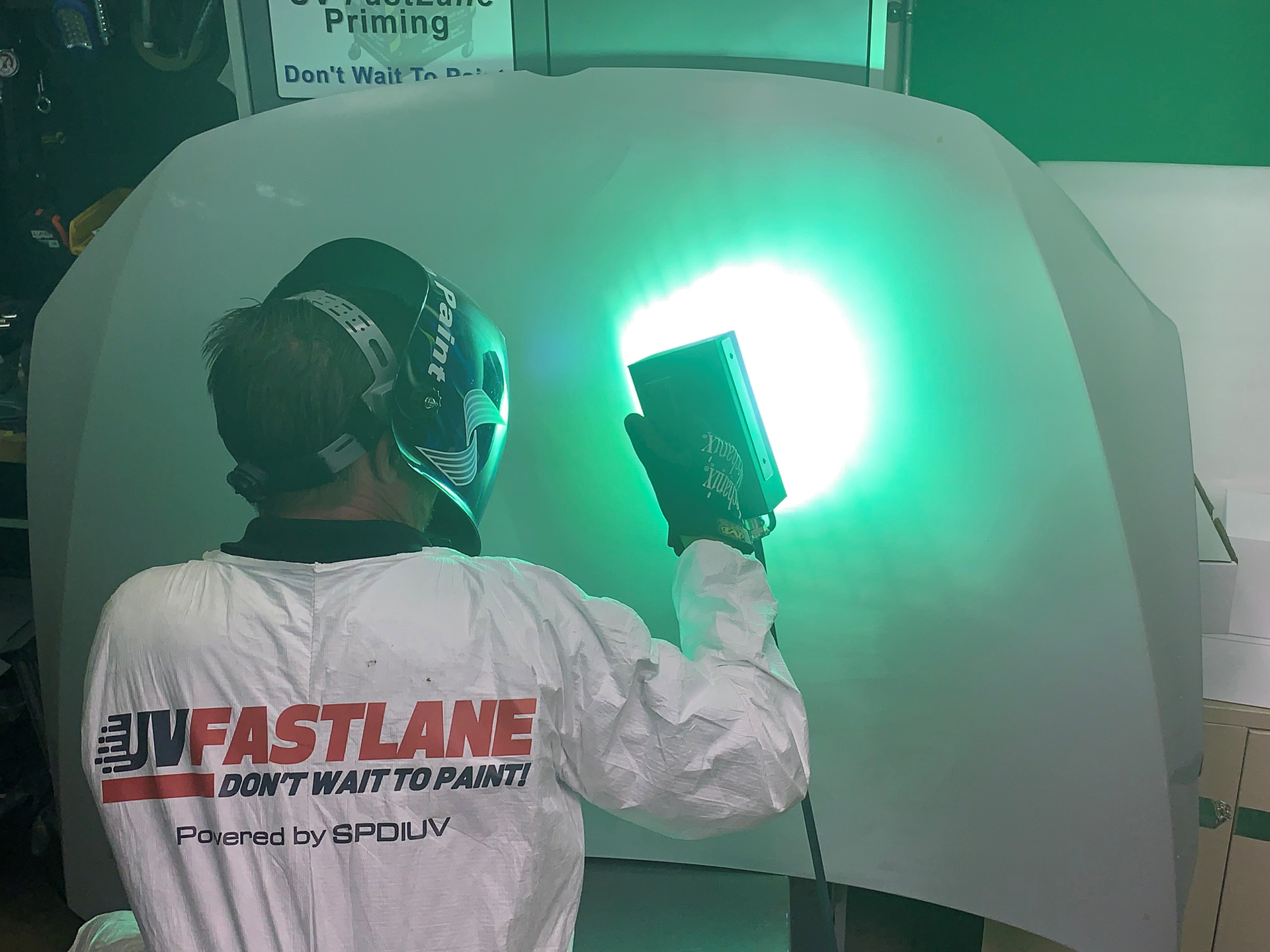 UV Fastlane system in process