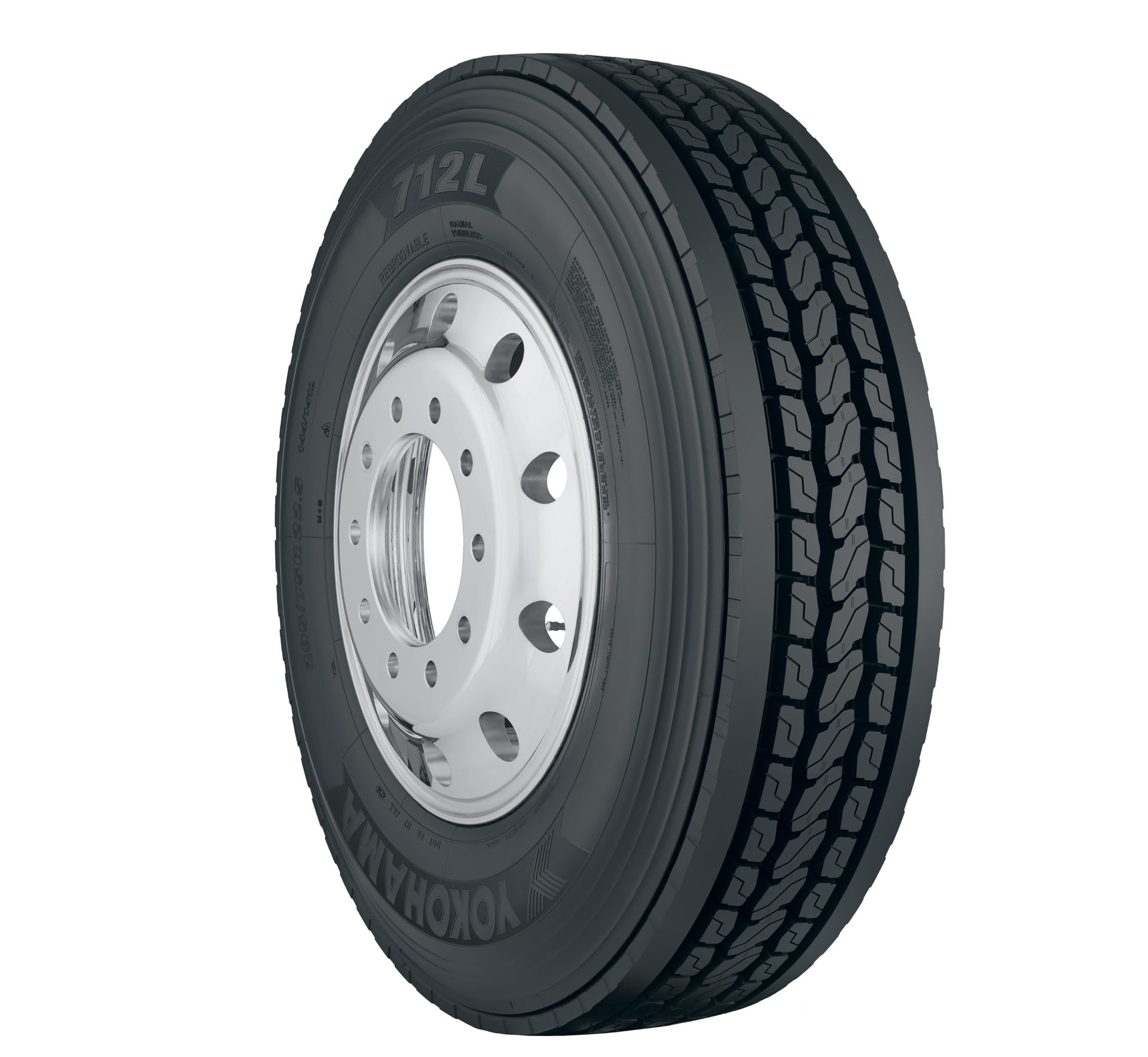 Yokohama Tire 712 L With Snowflake Symbol