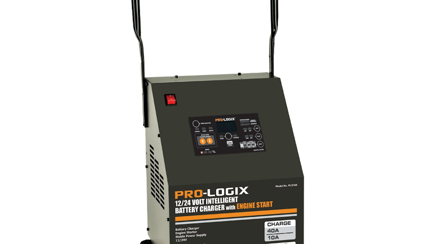 SOLAR PROLOGIX 12/24V Wheeled Battery Charger, No. PL3760 Fleet Maintenance SOLAR PROLOGIX 12/24V Wheeled Battery Charger, No. PL3760 Fleet Maintenance