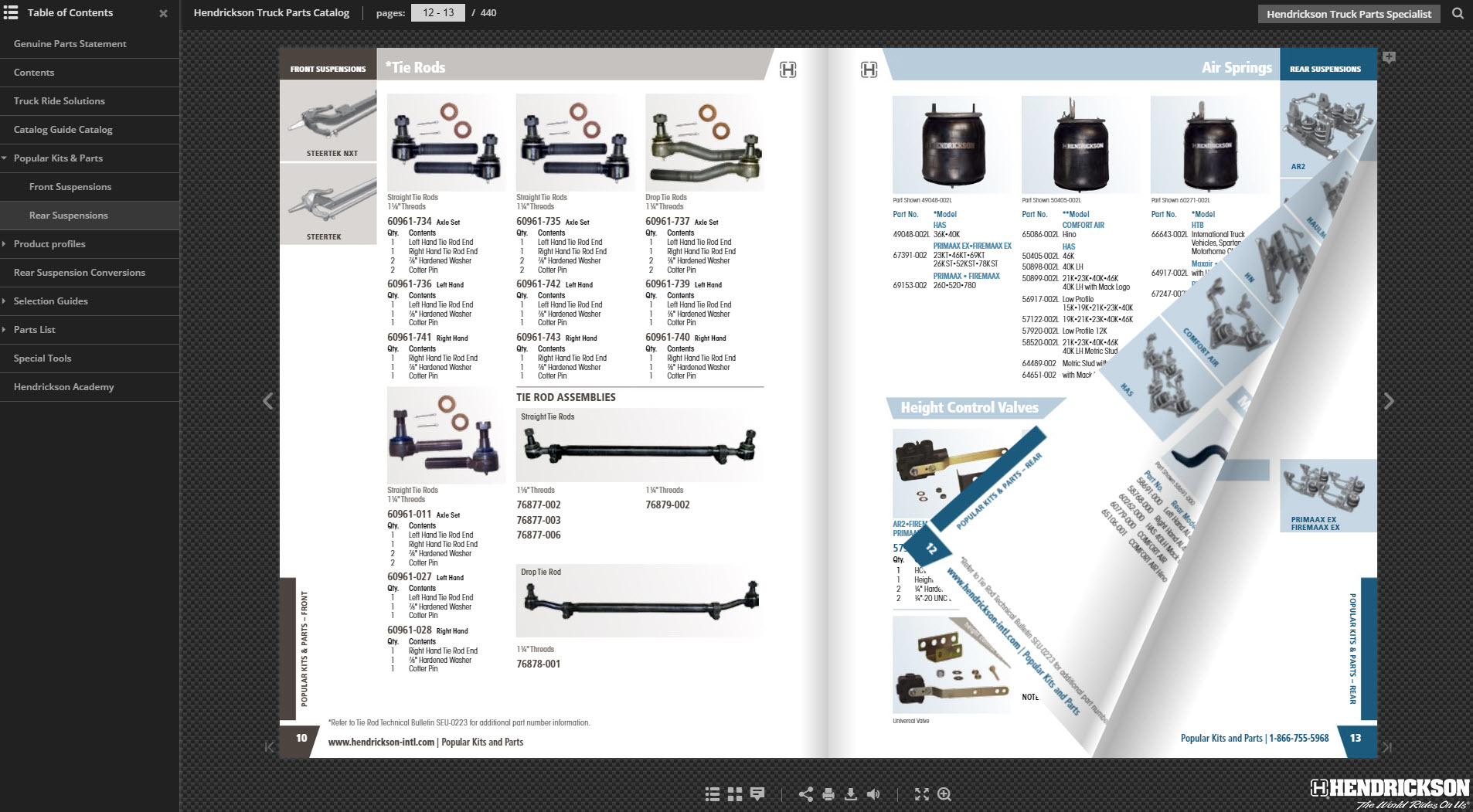 Hendrickson Truck Commercial Vehicle Systems Launches Digital Parts ...