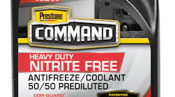 Prestone’s NF OAT antifreeze/coolant features an inhibitor package to protect against corrosion of aluminum parts.