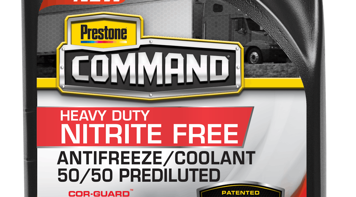 Prestone&rsquo;s NF OAT antifreeze/coolant features an inhibitor package to protect against corrosion of aluminum parts.