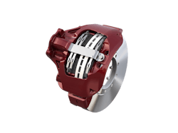 The single-piston EX+ LS air disc brake is designed and engineered for linehaul and trailer applications. The single-piston EX+ LS air disc brake is designed and engineered for linehaul and trailer applications.