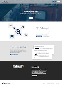 Mitchell 1's ProDemand software provides OEM repair, estimating and maintenance information, and real-world industry insights in a single lookup to help automotive technicians repair vehicles more efficiently. Mitchell 1's ProDemand software provides OEM repair, estimating and maintenance information, and real-world industry insights in a single lookup to help automotive technicians repair vehicles more efficiently.