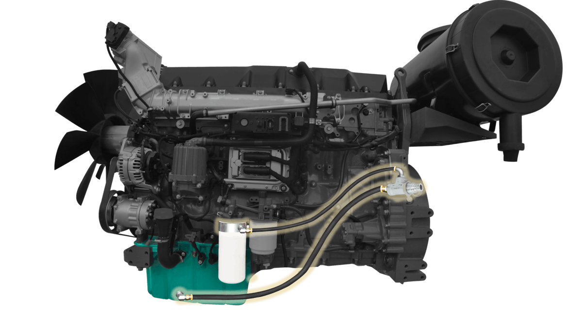Many fluid exchange systems, such as the QuickFit Oil Change System from Parker Hannifin, are closed-loop, decreasing the potential of any spills.