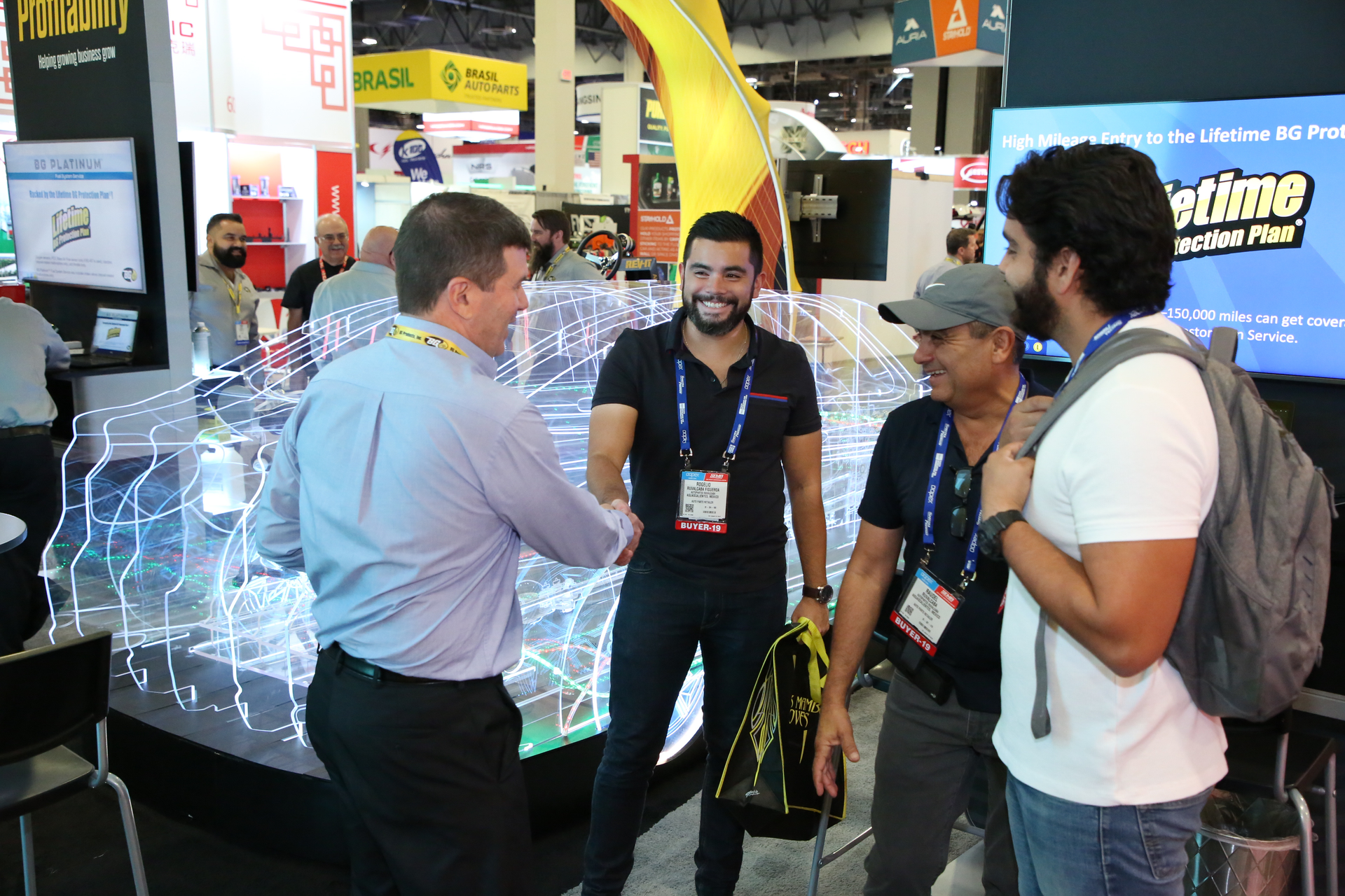AAPEX 2019 show floor