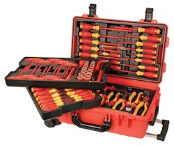 Wiha Tools Insulated 80 Piece Set In Rolling Tool Case, No. 32800. Wiha Tools Insulated 80 Piece Set In Rolling Tool Case, No. 32800.