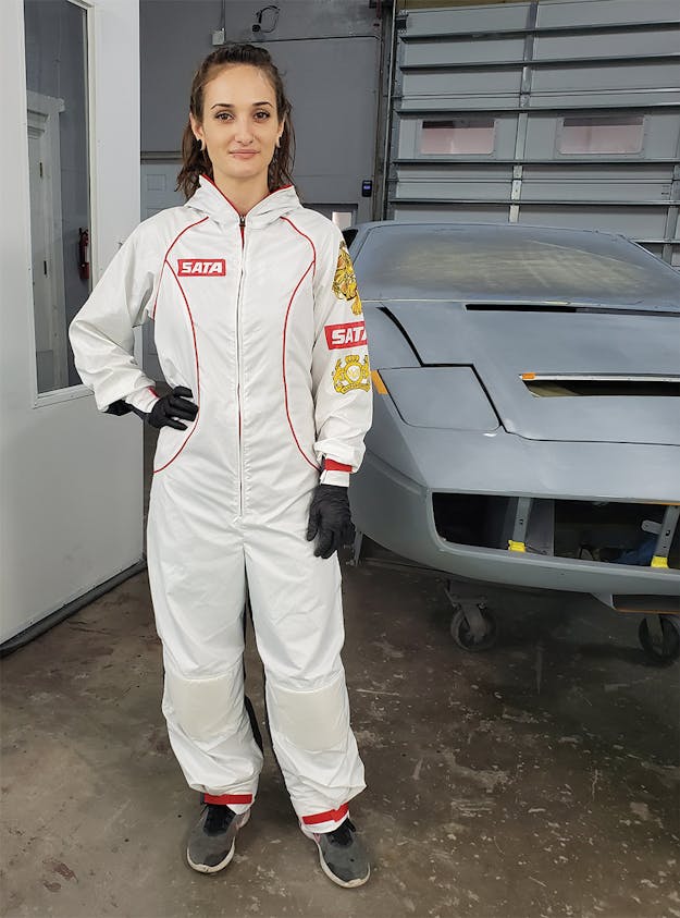 Ladies ProSeries GBG Paint Suits Fleet Maintenance