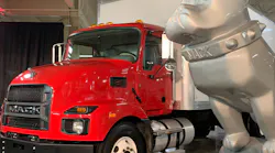 Mack Trucks reenters the medium duty commercial vehicle market with the unveiling of its new MD Series Class 6 and 7 medium duty truck line.