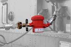 A tool like the Milton Industries Brake Releaser can be used at tractor-trailer hook-ups, truck stops, or roadside as either a pre-treatment or emergency air brake releaser. The product was invented by a life-long driver whose frozen trailer brakes caused him to jackknife and nearly kill a state trooper. For more information, visit: miltonindustries.com. A tool like the Milton Industries Brake Releaser can be used at tractor-trailer hook-ups, truck stops, or roadside as either a pre-treatment or emergency air brake releaser. The product was invented by a life-long driver whose frozen trailer brakes caused him to jackknife and nearly kill a state trooper. For more information, visit: miltonindustries.com.