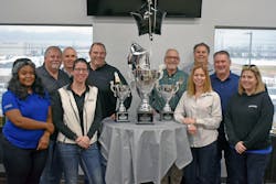 Pictured from left to right: Amber Williams, GSF; Bill Pocilujko, GSF; Mark Helmsing, Craftsmen; Crystal Barz, Craftsmen; Lou Helmsing, Craftsmen; Tony Mercurio, Craftsmen; Erin Theobald, Craftsmen; Mark Scavo, GSF; Tom Randazzo, GSF; Melissa Shortt, Craftsmen Industries. Pictured from left to right: Amber Williams, GSF; Bill Pocilujko, GSF; Mark Helmsing, Craftsmen; Crystal Barz, Craftsmen; Lou Helmsing, Craftsmen; Tony Mercurio, Craftsmen; Erin Theobald, Craftsmen; Mark Scavo, GSF; Tom Randazzo, GSF; Melissa Shortt, Craftsmen Industries.