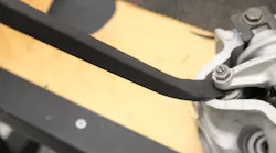 Pry bars, such as this one from Lang Tools, offer a wide variety of uses for many repair jobs.