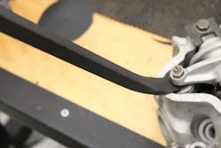 Pry bars, such as this one from Lang Tools, offer a wide variety of uses for many repair jobs. Pry bars, such as this one from Lang Tools, offer a wide variety of uses for many repair jobs.