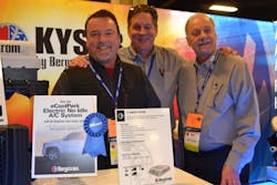 Recognized for Best Use of Technology in a new product was the eCoolPark no-idle A/C system from Bergstrom. Recognized for Best Use of Technology in a new product was the eCoolPark no-idle A/C system from Bergstrom.
