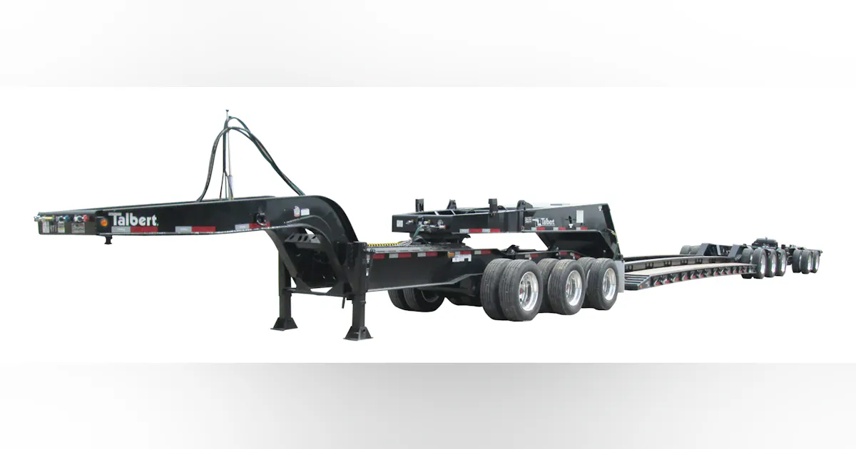 Talber Talbert Manufacturing introduces the 65SA Modular Trailer | Fleet ...