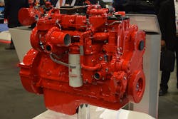 “Work on the 21 B6.7 and L9 engines began with the goal of meeting the EPA '21 GHG Phase II Emissions Requirements,” said Rob Neitzke, executive director - North America OEM business, Cummins. Pictured here is the L9 engine. “Work on the 21 B6.7 and L9 engines began with the goal of meeting the EPA '21 GHG Phase II Emissions Requirements,” said Rob Neitzke, executive director - North America OEM business, Cummins. Pictured here is the L9 engine.