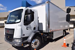 The Class 6 Cummins Electric Truck with Range Extending Engine (ETREE) The Class 6 Cummins Electric Truck with Range Extending Engine (ETREE)