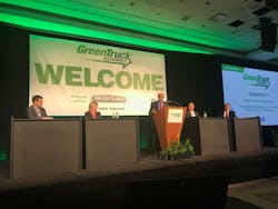 John Davis, senior executive producer and host of MotorWeek, led the panelist discussions held throughout Green Truck Summit. John Davis, senior executive producer and host of MotorWeek, led the panelist discussions held throughout Green Truck Summit.