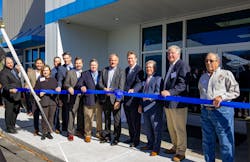Dana Chairman and CEO Jim Kamsickas (center) attends the grand opening and ribbon-cutting ceremony at the company’s new Slidell, La. facility. Dana Chairman and CEO Jim Kamsickas (center) attends the grand opening and ribbon-cutting ceremony at the company’s new Slidell, La. facility.