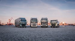 The latest Volvo Trucks product launch includes the release of four heavy duty trucks - the FH, FH16, FM, and FMX. These products represent two-thirds of Volvo Trucks&apos; global product deliveries.