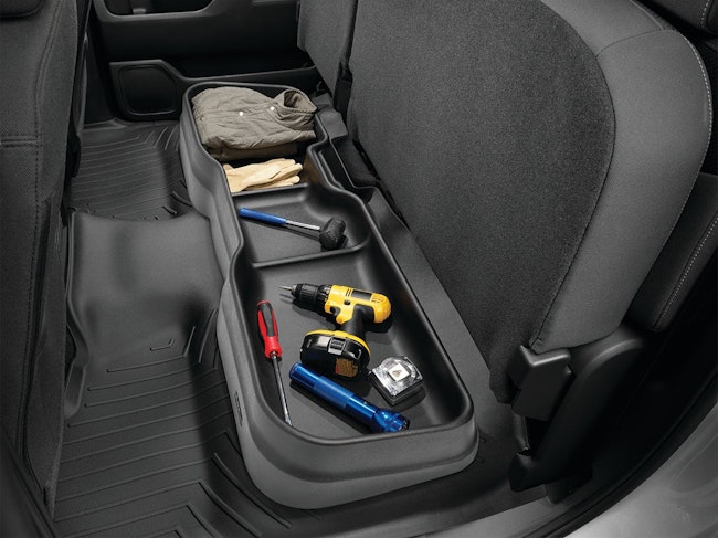 Chev Silverado Under Seat Storage 4 S002 Tools 5e9ef4302d956