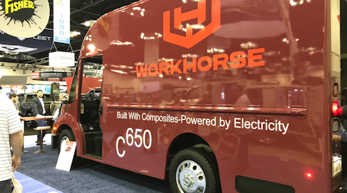Workhorse Group Displays C650 Electric Step Van Fleet Maintenance Workhorse Group Displays C650 Electric Step Van Fleet Maintenance
