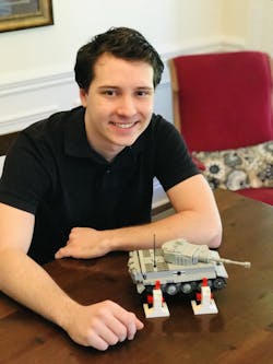 Jack Ward, mechanical engineering student, University of North Carolina at Charlotte Jack Ward, mechanical engineering student, University of North Carolina at Charlotte