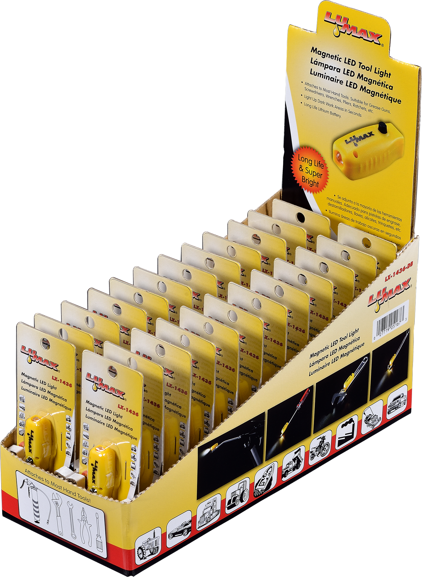 Lx 1436 Lumax Magnetic Led Tool Light Display Box Open No Background 5e8b9b3bdb8dc
