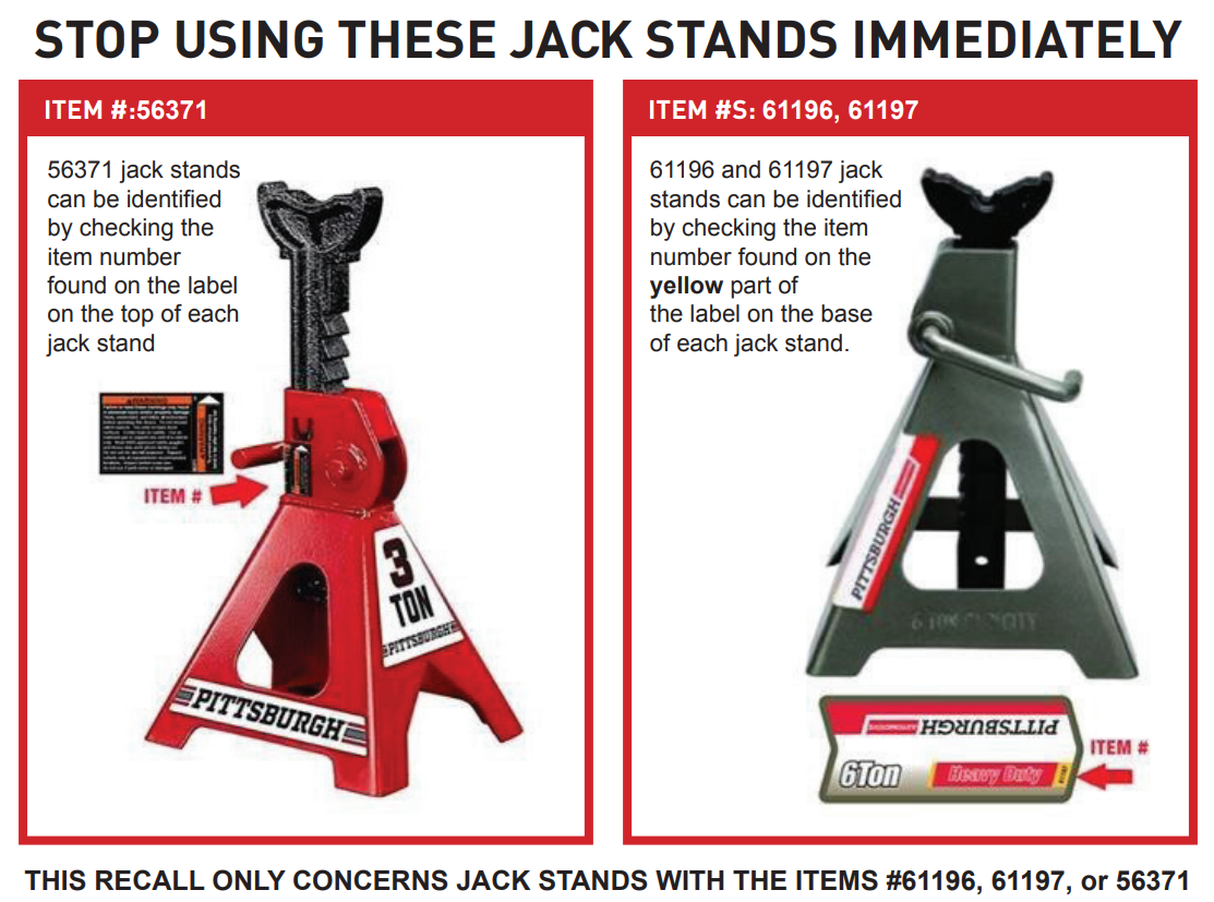 Harborfreight Recall