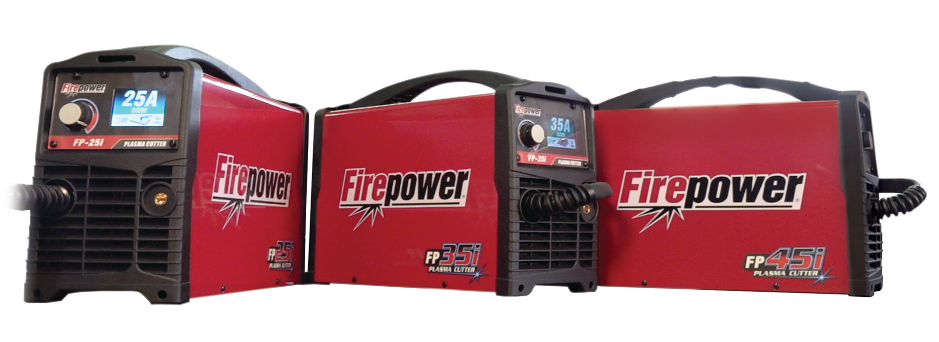 The Firepower FP series of manual plasma machines feature an advanced LCD interface that simplifies set-up and operation.