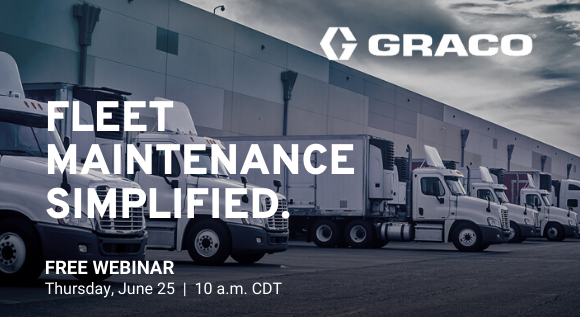 Graco Fleet Maintenance Webinar Banner V1