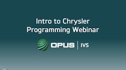 Intro To Chrysler Programming Webinar