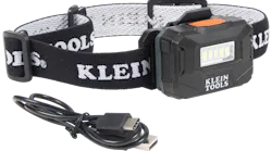 Rechargeable Light Array Headlamp with Fabric Strap, No. 56049