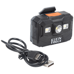 Rechargeable Hard Hat Headlamp/ Worklight, No. 56062 Rechargeable Hard Hat Headlamp/ Worklight, No. 56062