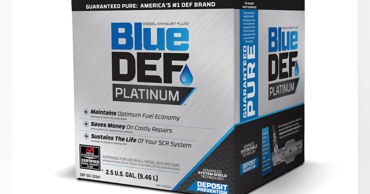 BlueDEF Platinum | Fleet Maintenance