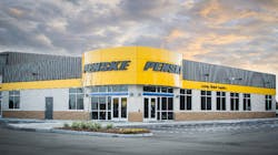 Penske maintains relationships with many major truck OEs, which allows the truck leasing company to perform warranty work. Penske maintains relationships with many major truck OEs, which allows the truck leasing company to perform warranty work.