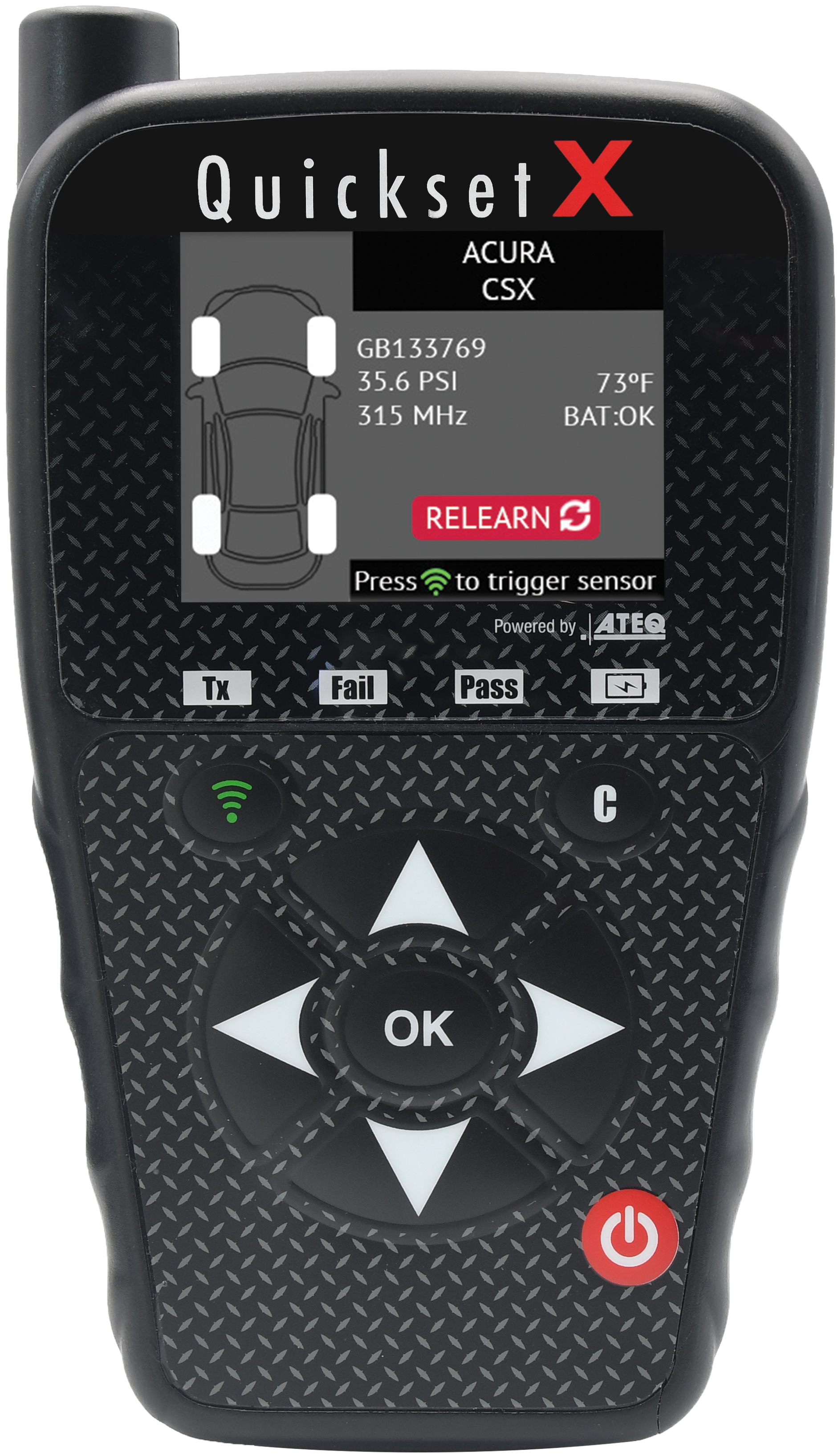 Quickset X TPMS Reset Tool, No. QUICKSETX Fleet Maintenance